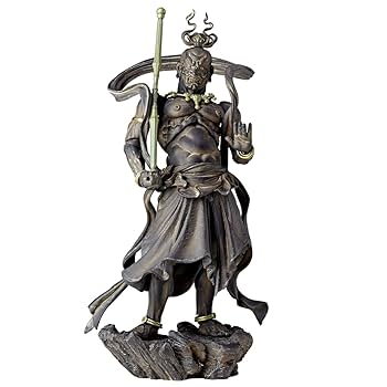 Amazon | リボルテックタケヤ018EX 金剛力士 阿形 木調版 ノン